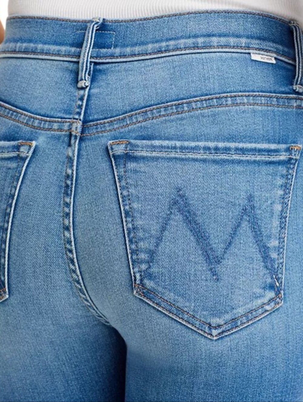 NWOT Mother Lil Weekender Layover Jeans 28 - Picture 6 of 16